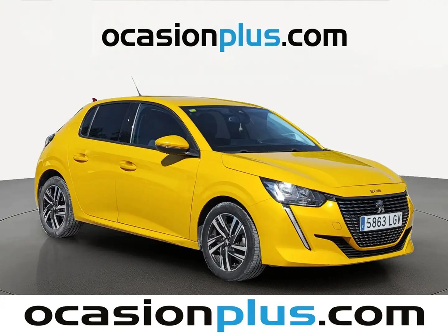 Peugeot 208 1.2 Puretech S&S Allure 100 Amarillo - 2