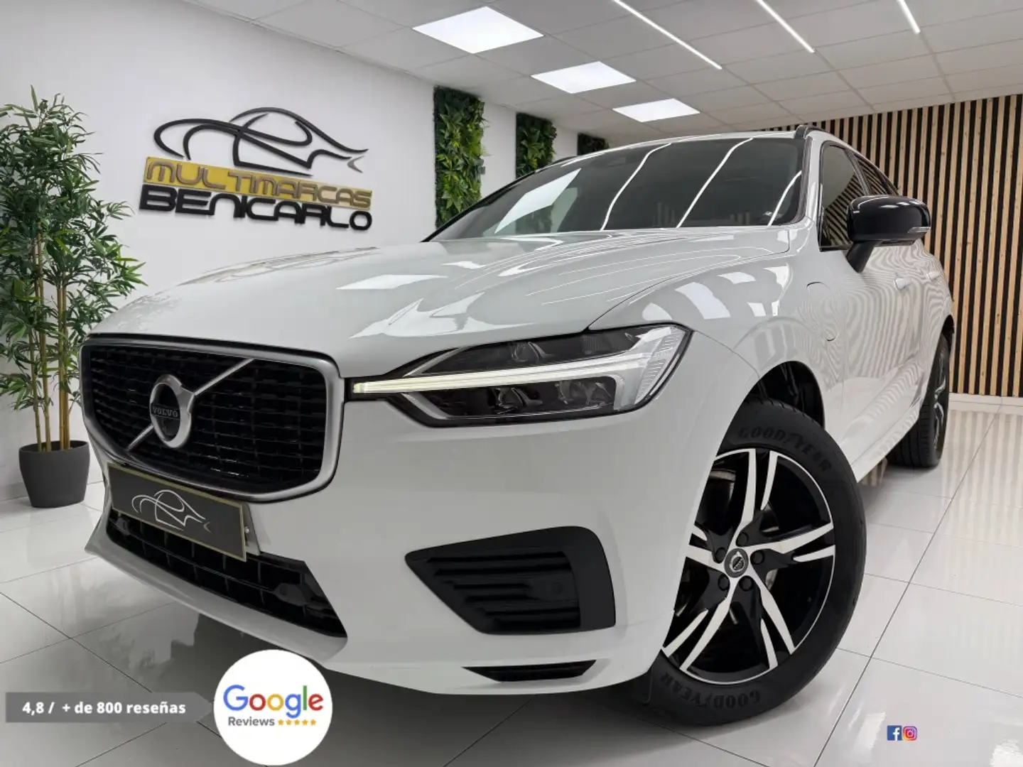 Volvo XC60 T8 Twin Recharge R-Design Blanco - 2