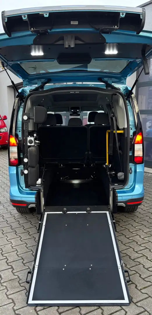 Ford Grand Tourneo Connect Active Behindertengerecht Rollstuhlrampe Blau - 2