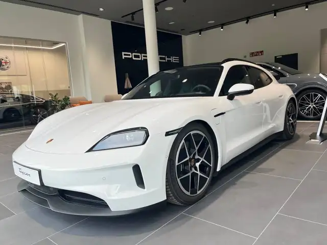 2025 Porsche Taycan in White for sale