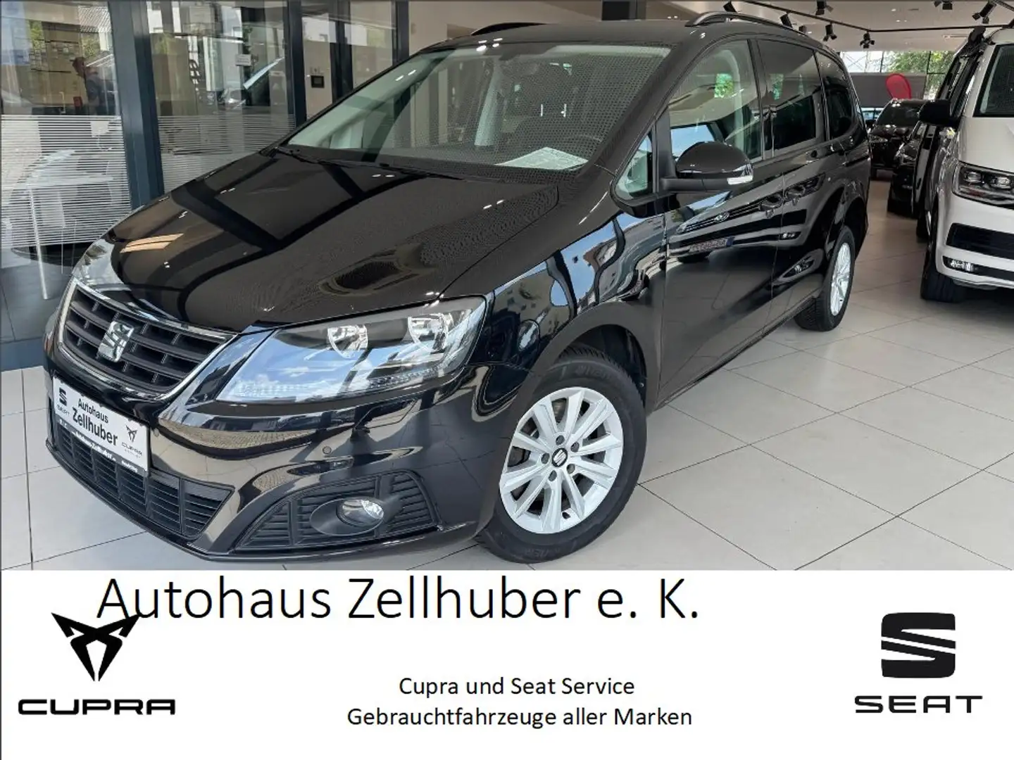 SEAT Alhambra 1.4 TSI Start Style *7-Sitz*Alcantara*Navi*Shz* Schwarz - 1