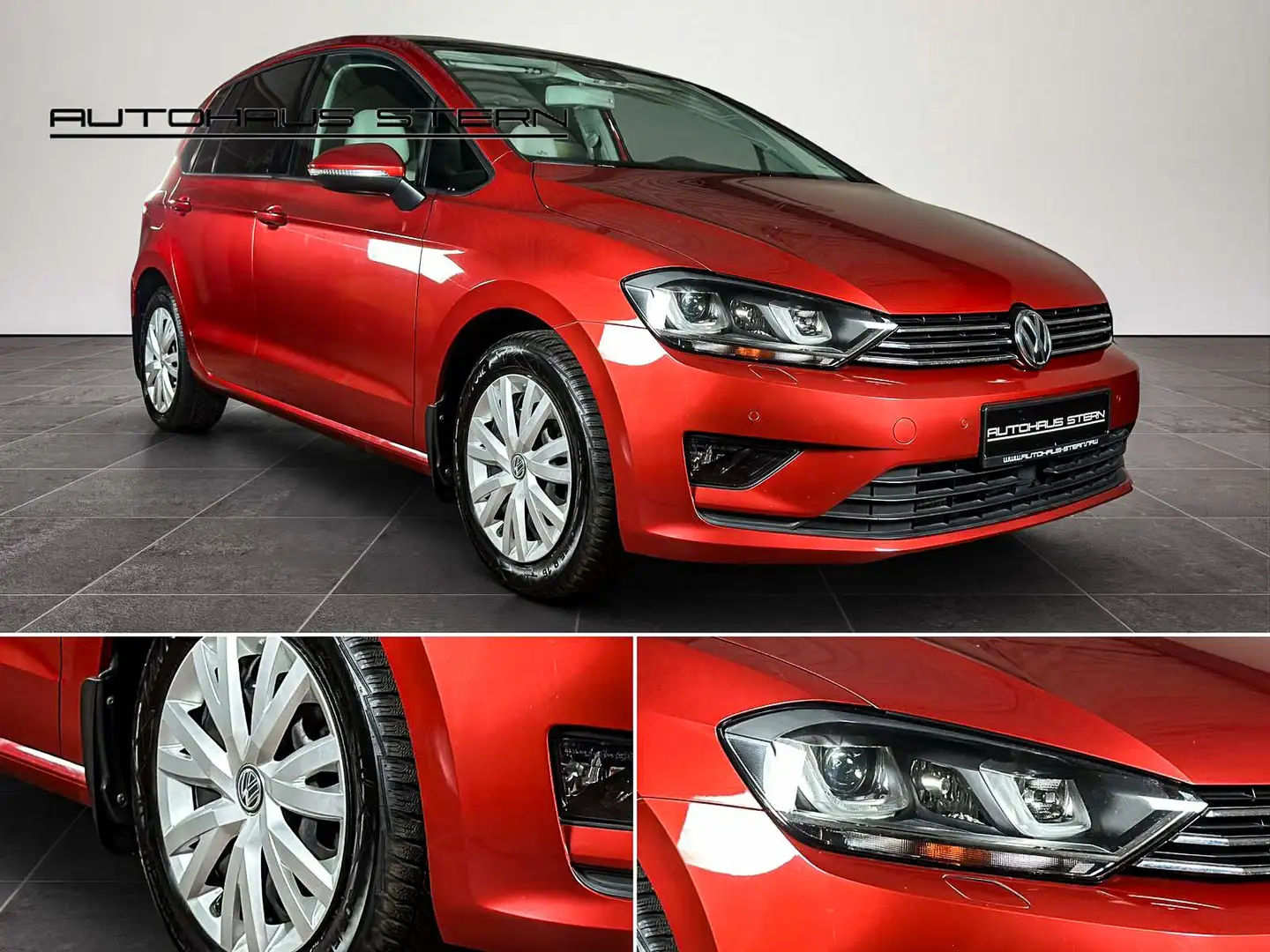 Volkswagen Golf Sportsvan Golf Sportsvan*ACC*LEDER*R-KAMERA*Front assist* Rouge - 2