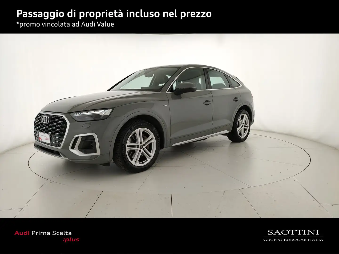 Audi Q5 Sportback 50 TDI S line quattro Tiptronic - SOSP - Szary - 1