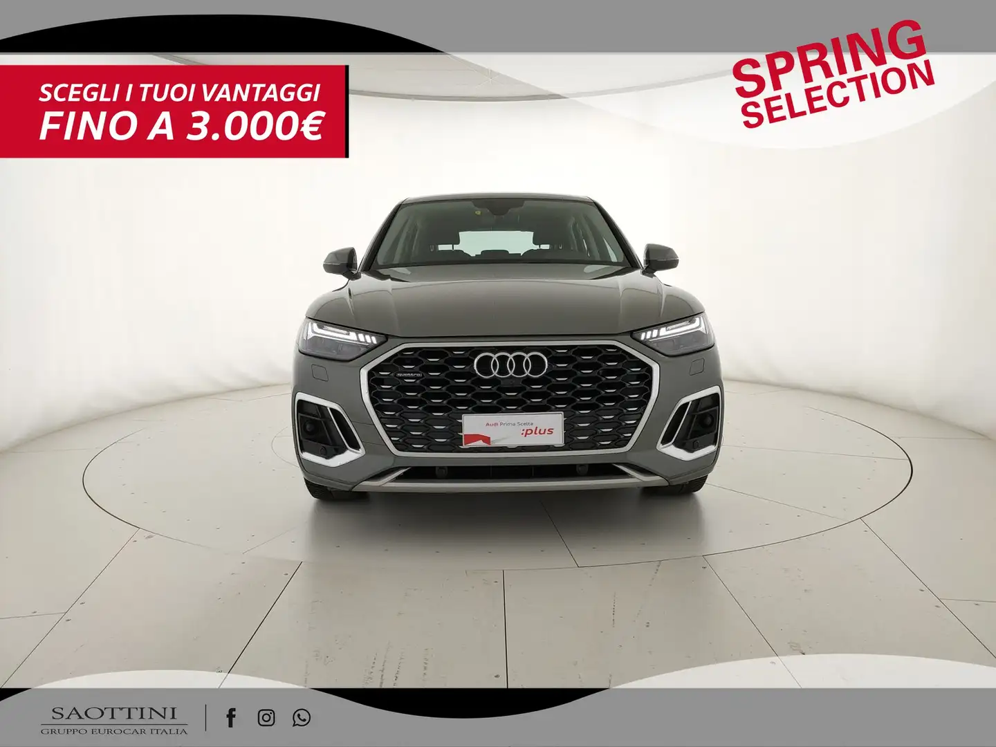 Audi Q5 Sportback 50 TDI S line quattro Tiptronic - SOSP - Grigio - 2