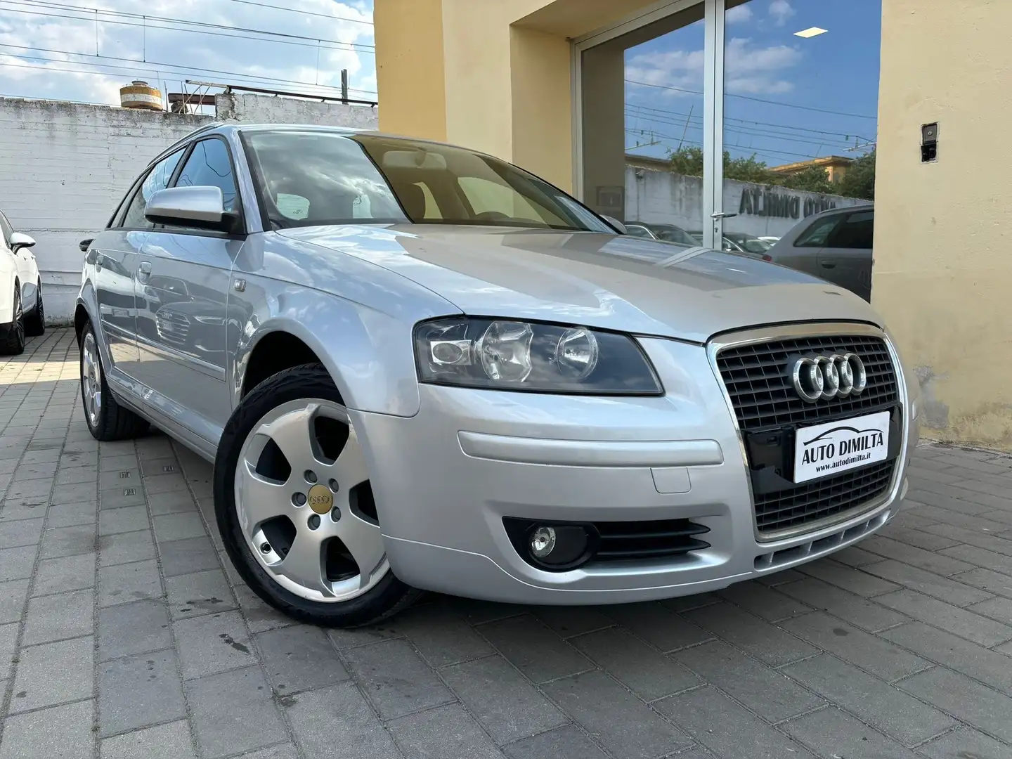 Audi A3 A3 II 2003  Sportback 2.0 tdi Ambition Argento - 1