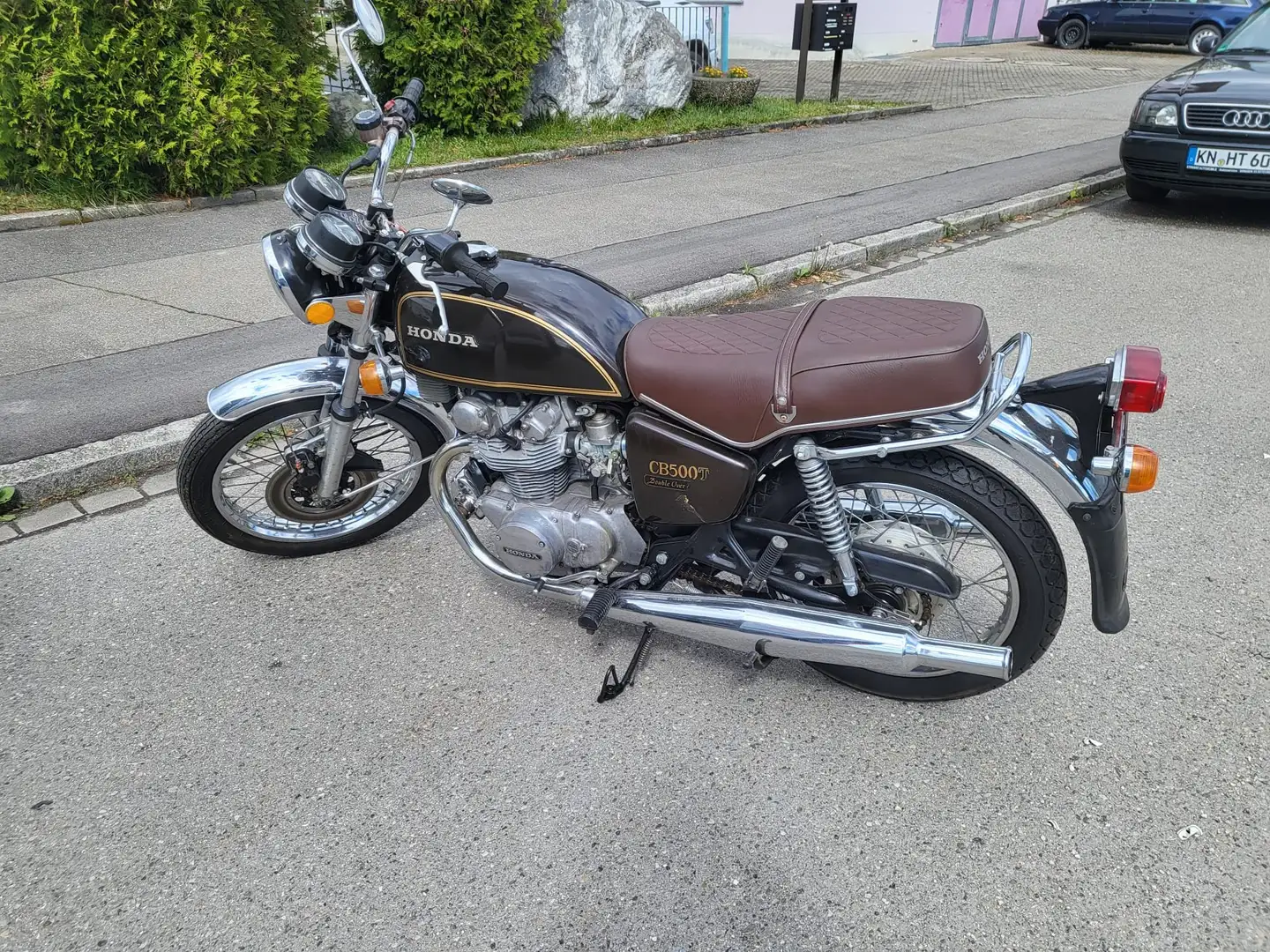 Honda CB 500 T Marrón - 1