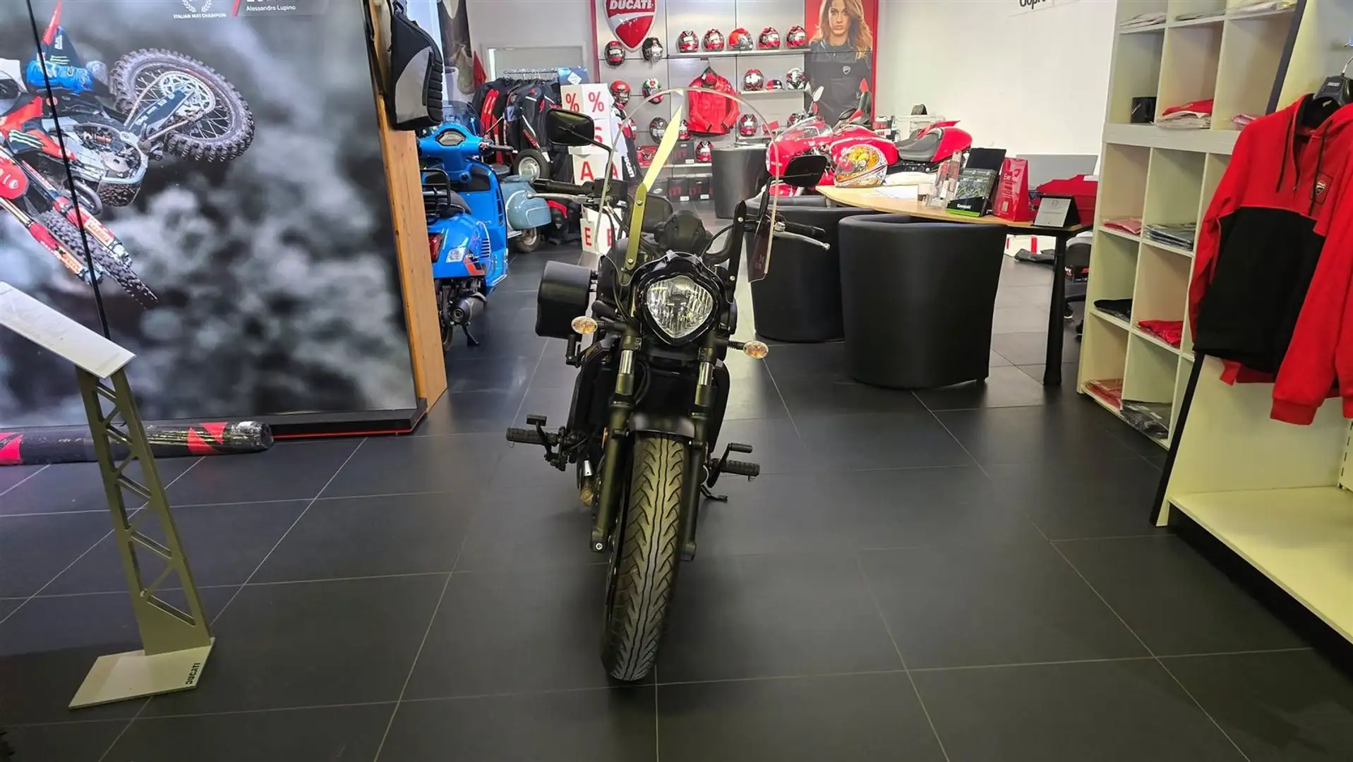 Kawasaki Vulcan S Tourer#Koffer Negro - 2