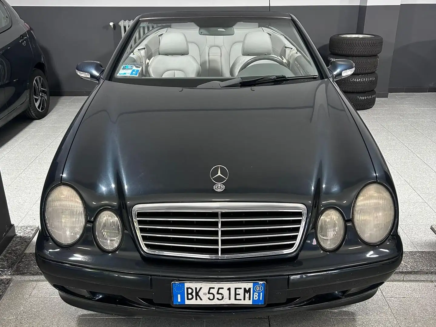 Mercedes-Benz CLK 200 CLK Cabrio 200 k Elegance Blauw - 2