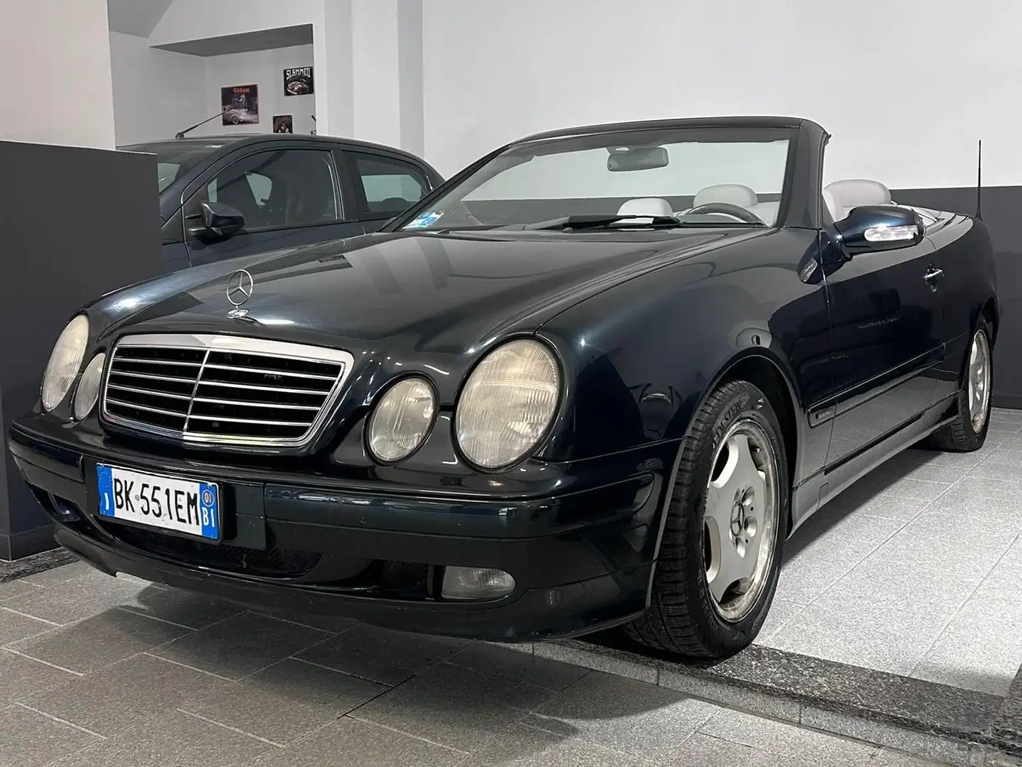 Mercedes-Benz CLK 200 CLK Cabrio 200 k Elegance Blauw - 1