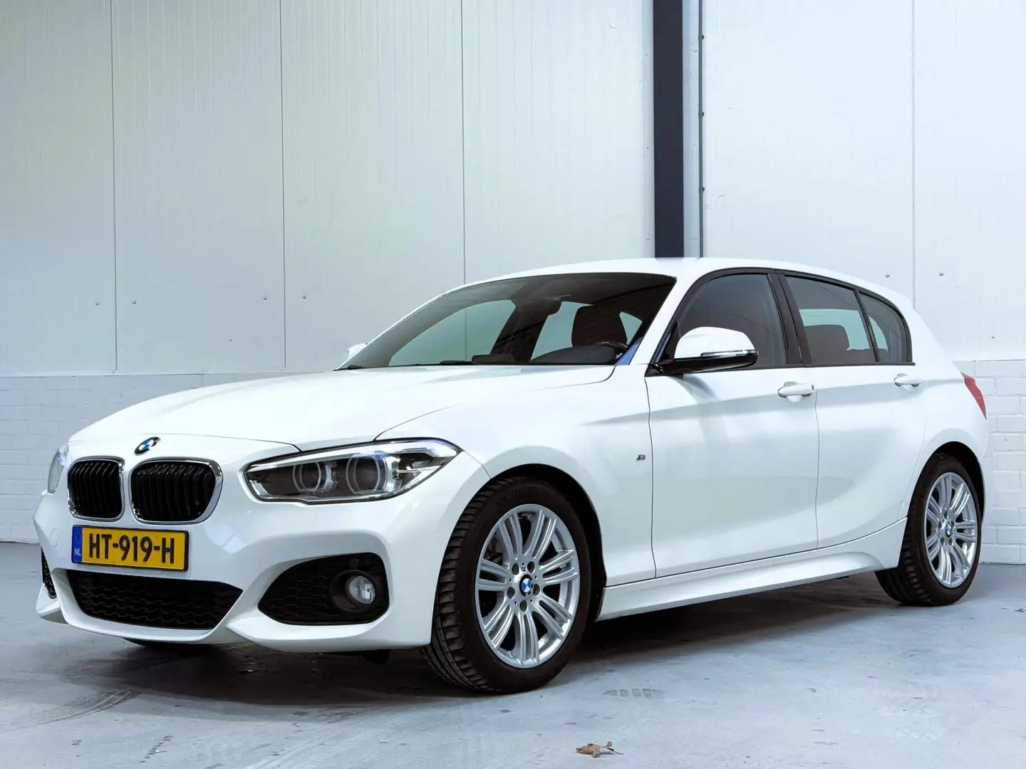 BMW 116 1-serie 116i M Sport Leder Org NL Blanco - 2