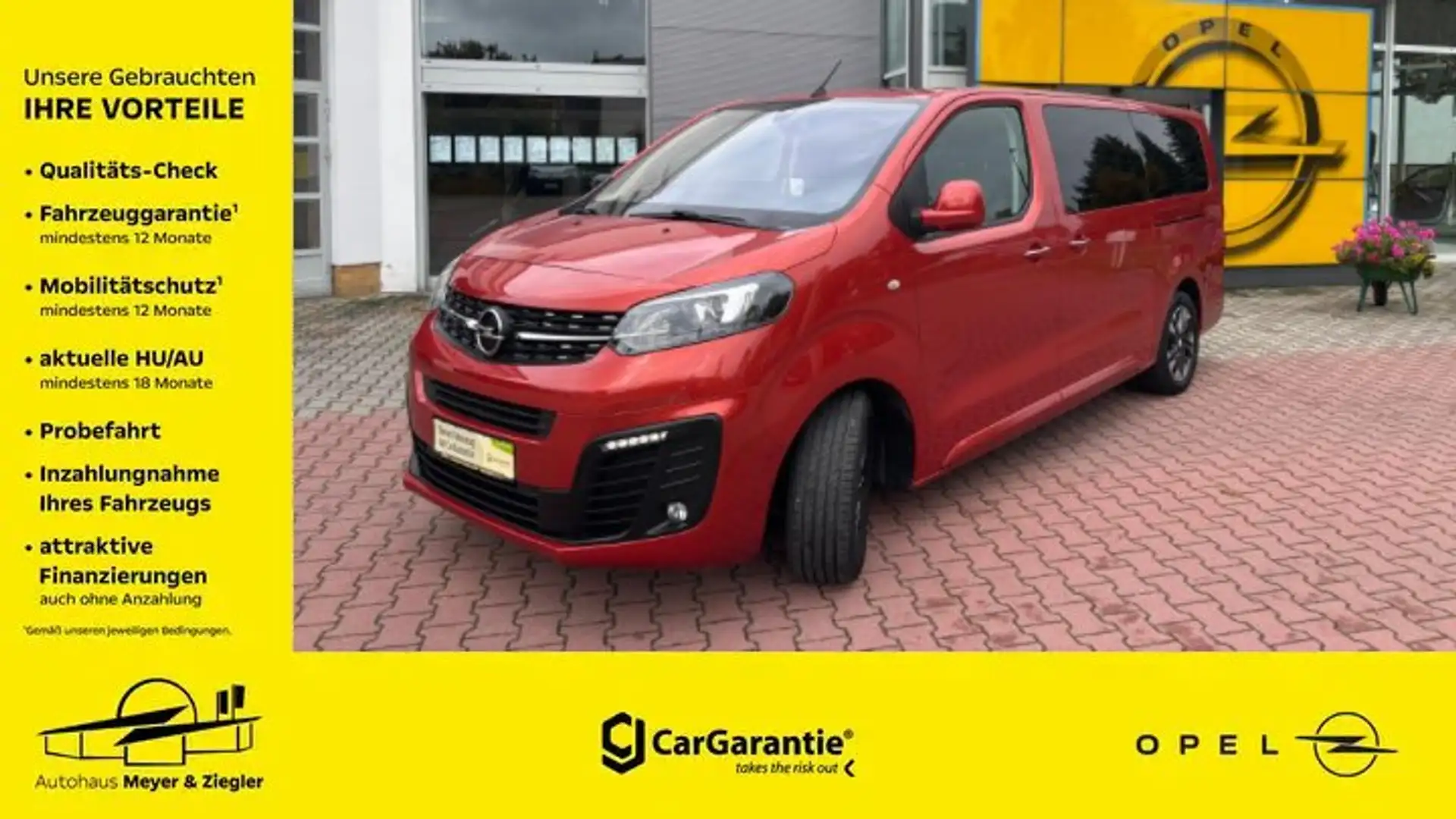 Opel Zafira Life Innovation L Klima, AHK, Standheizung Orange - 1