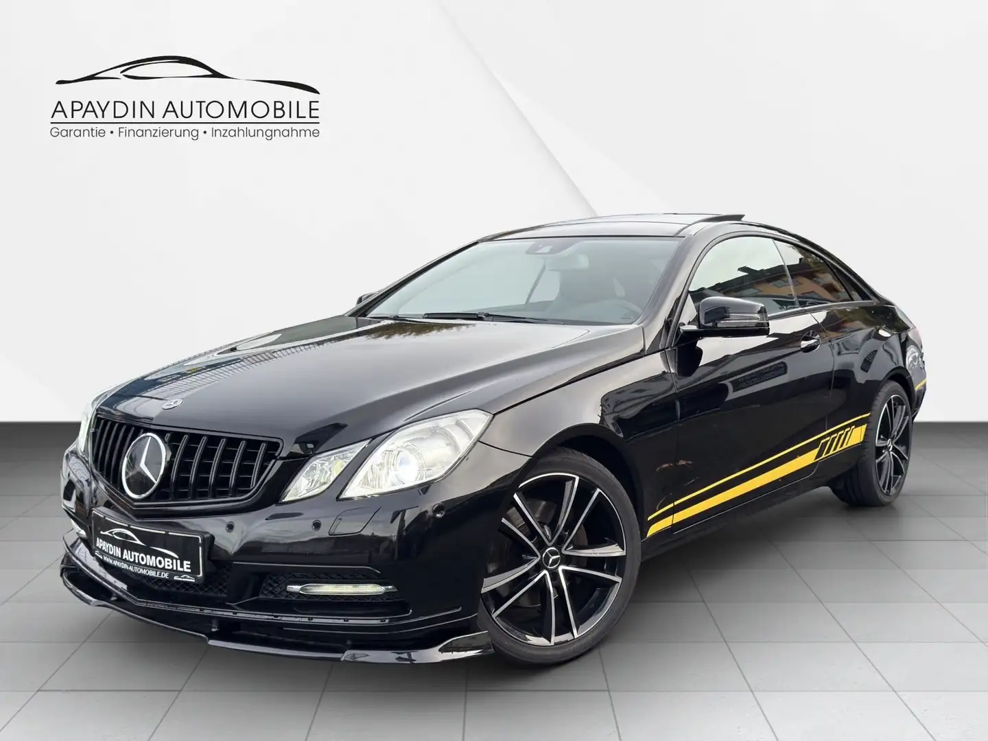 Mercedes-Benz E 350 CGI Coupe 7G/H&K/ACC/PANORAMA/XENON/R-KAM Schwarz - 1