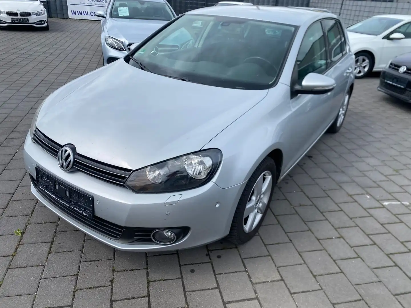 Volkswagen Golf VI Team *Parktronic*8xFach ALU-Felgen*SHZ*+ Argento - 1