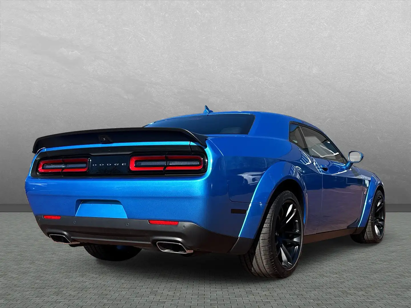Dodge Challenger SCAT Pack Widebody 6.4 V8 HEMI 20" HARMAN KARDON Blau - 2