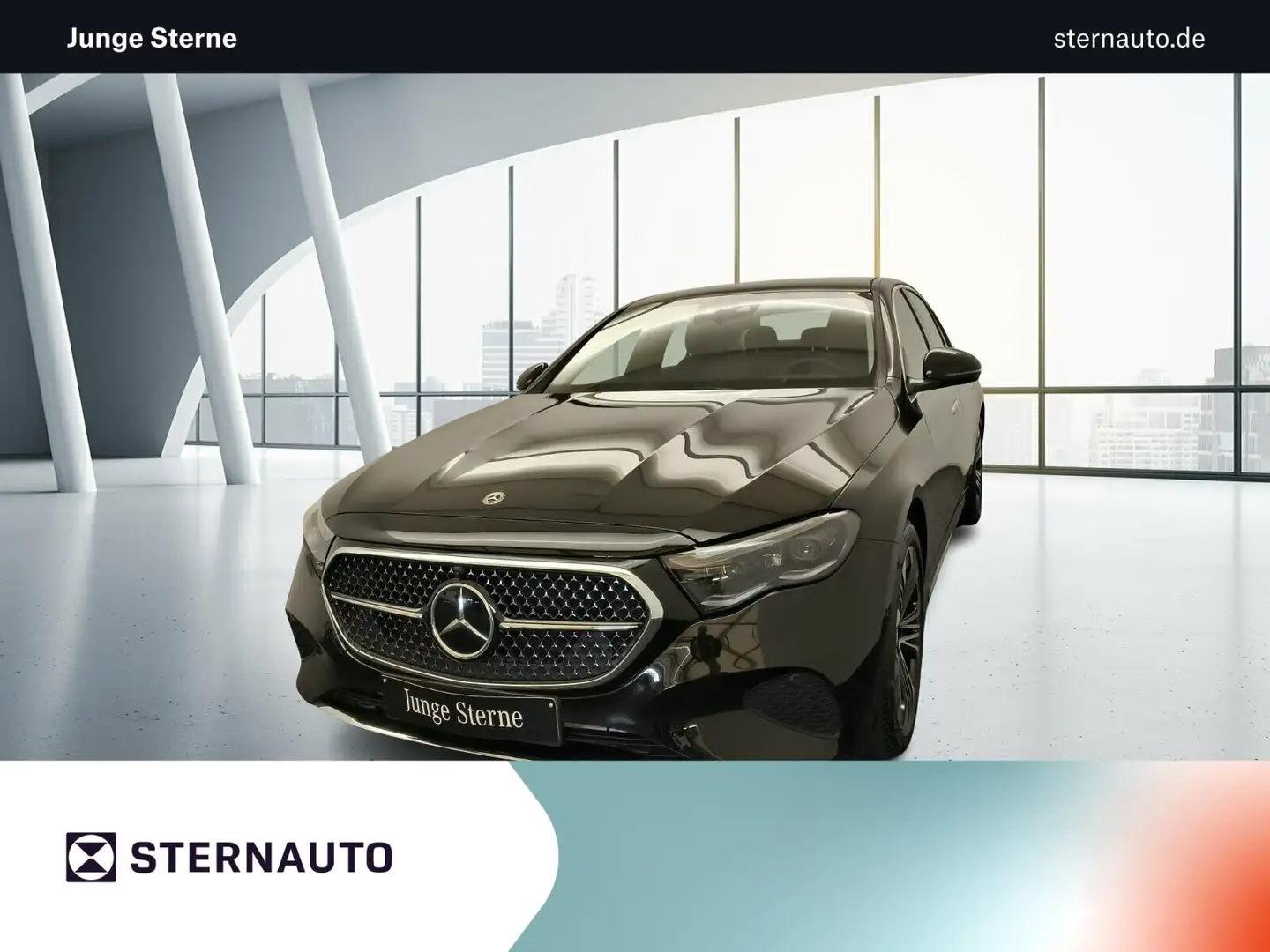 Mercedes-Benz E 400 E 400 e 4M Avantgarde Burmester Pano Fahrassi Plus Schwarz - 1