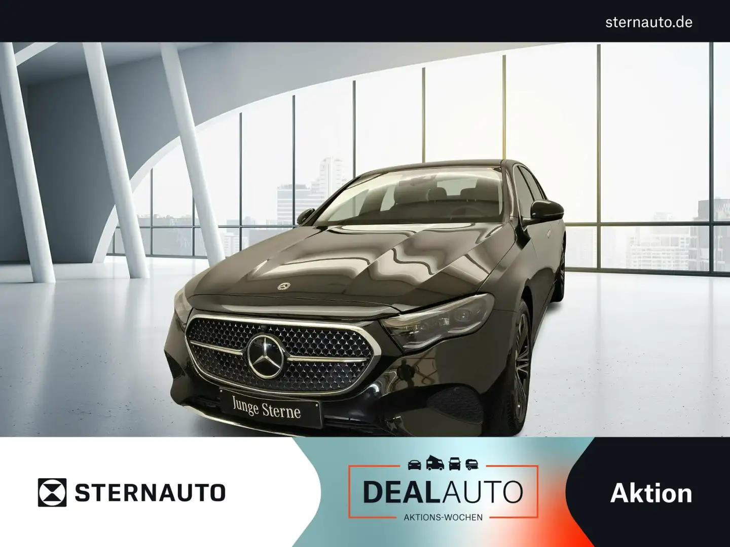 Mercedes-Benz E 400 E 400e 4M Avantgarde Burmester Pano Fahrassi+ Schwarz - 1