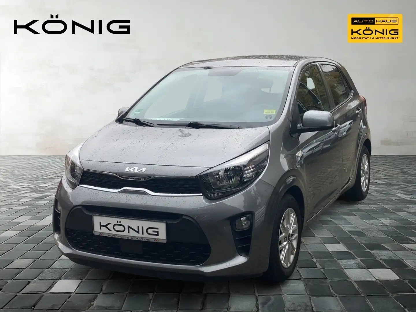 Kia Picanto 1.0 VISION CONNECT Klima Sitzheizung Grau - 1