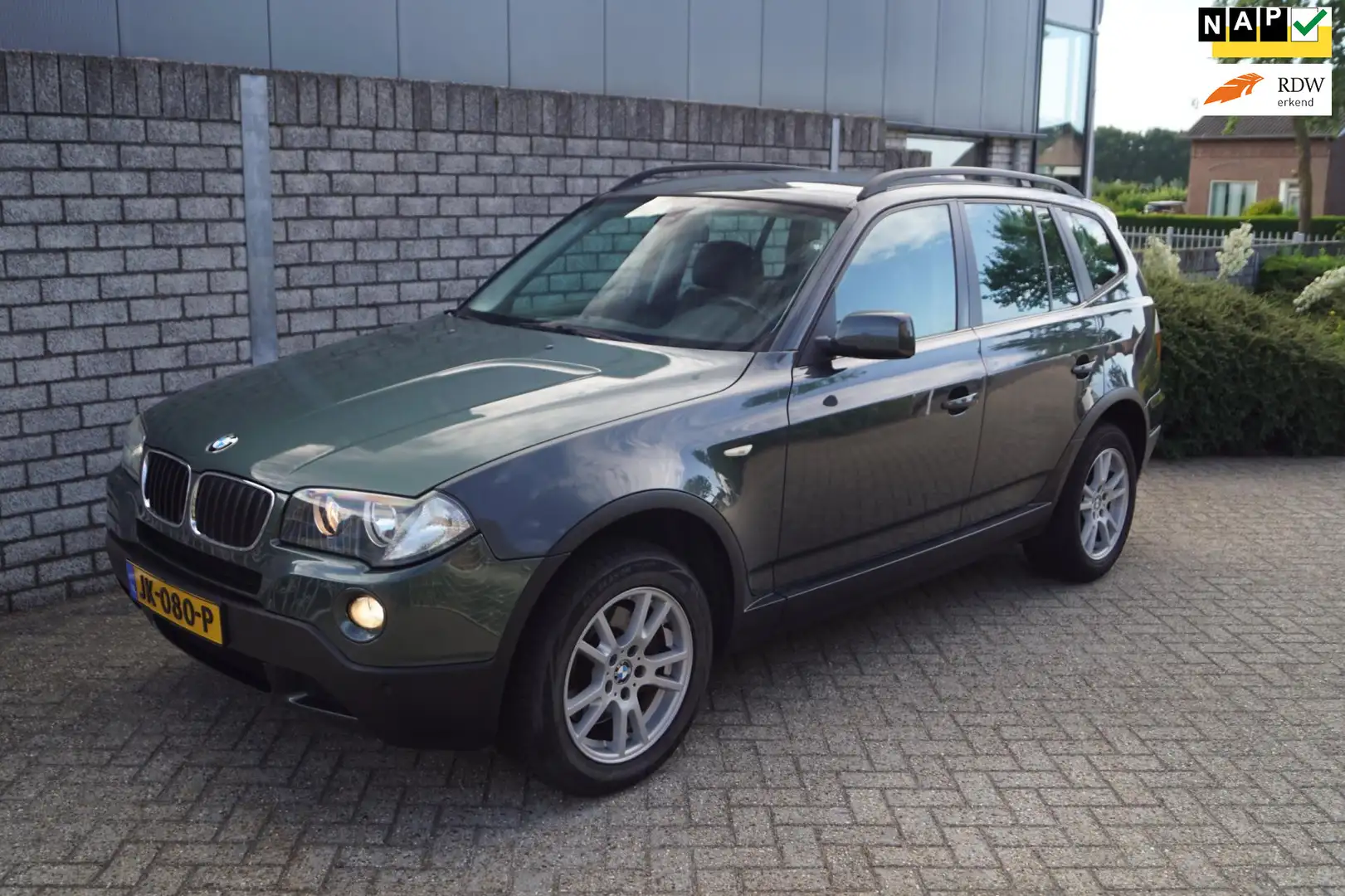 BMW X3 2.0i Executive 4WD Leder Clima Cruise 4x Elektrisc Grün - 1