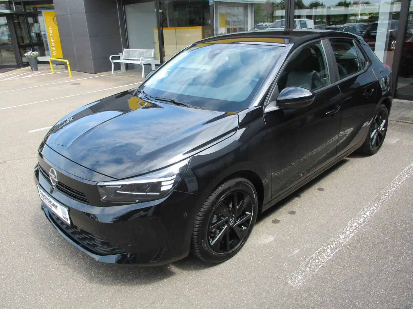 Opel Corsa F Basis Noir - 1