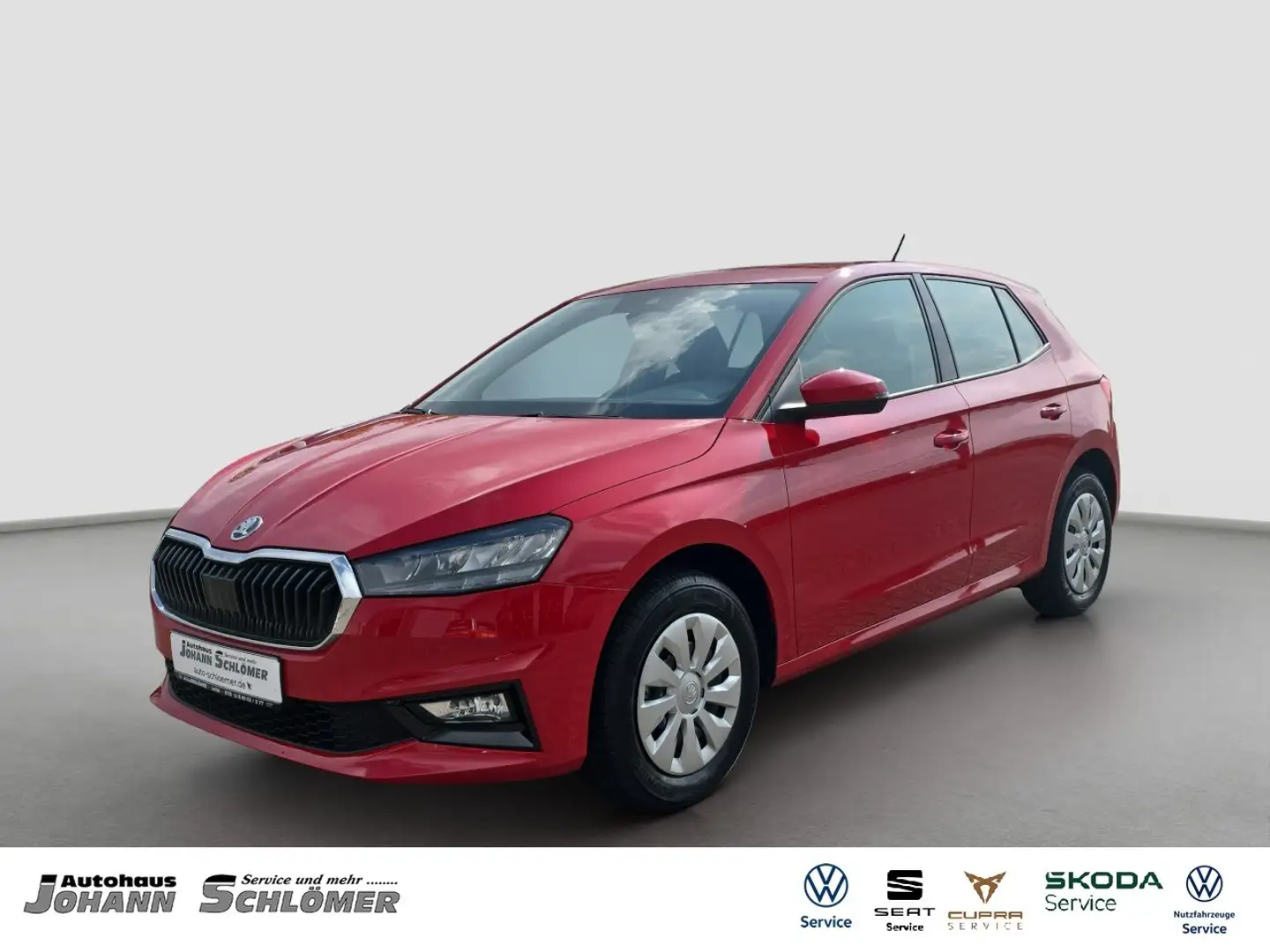 Skoda Fabia 1.0 Essence LED PDC KLIMA SHZ Klima Einparkhilfe Rot - 1