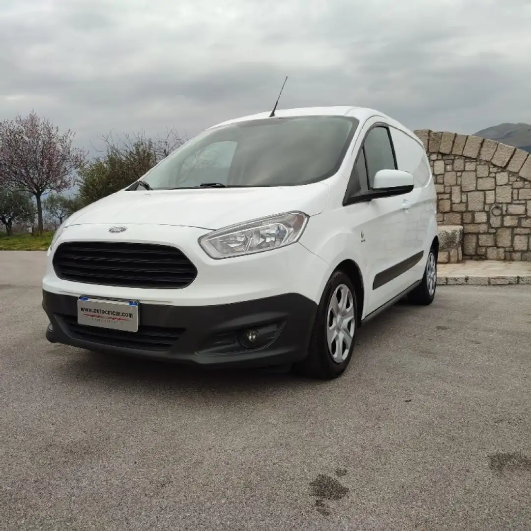 Ford Transit Courier 1.5 TDCi 75CV Van Trend Blanc - 1