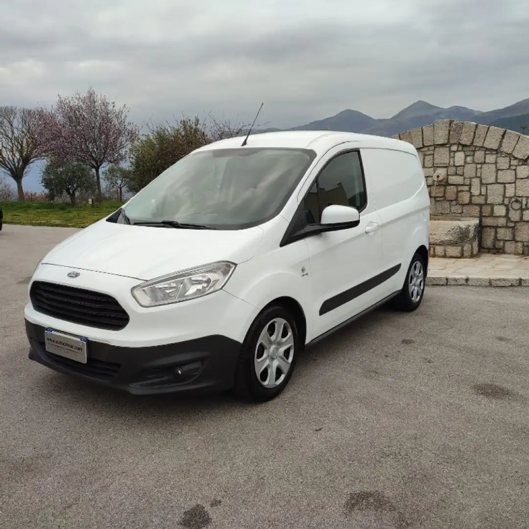 Ford Transit Courier 1.5 TDCi 75CV Van Trend Blanc - 2
