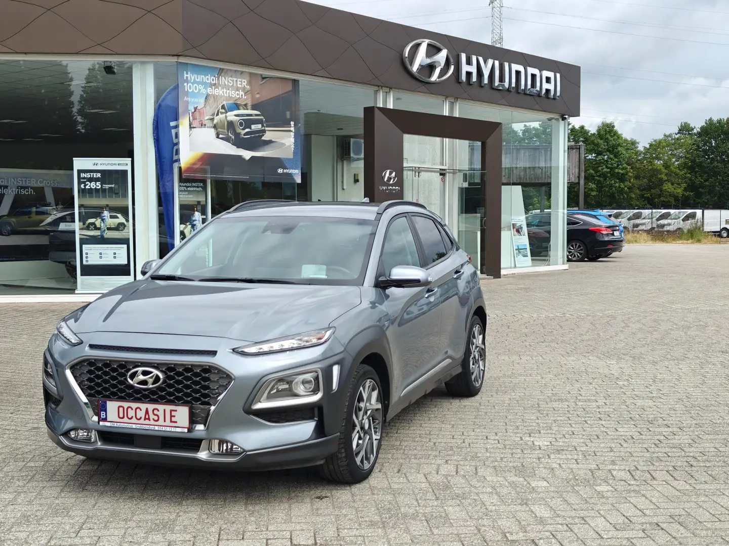 Hyundai KONA * Hybride * FULL OPTION * 42.000KM * Grijs - 1