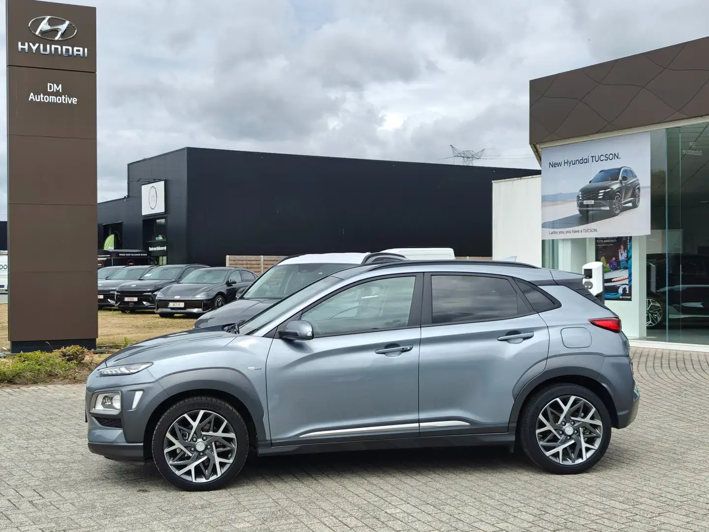 Hyundai KONA * Hybride * FULL OPTION * 42.000KM * Grijs - 2
