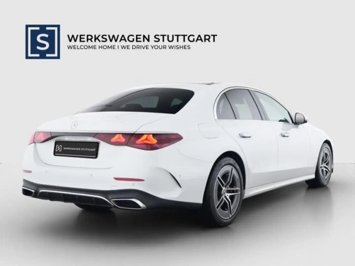 Mercedes-Benz E 450 E 450 d 4M AMG NAPPA Pano 4D Keyless Fahr-Assi Blanc - 2