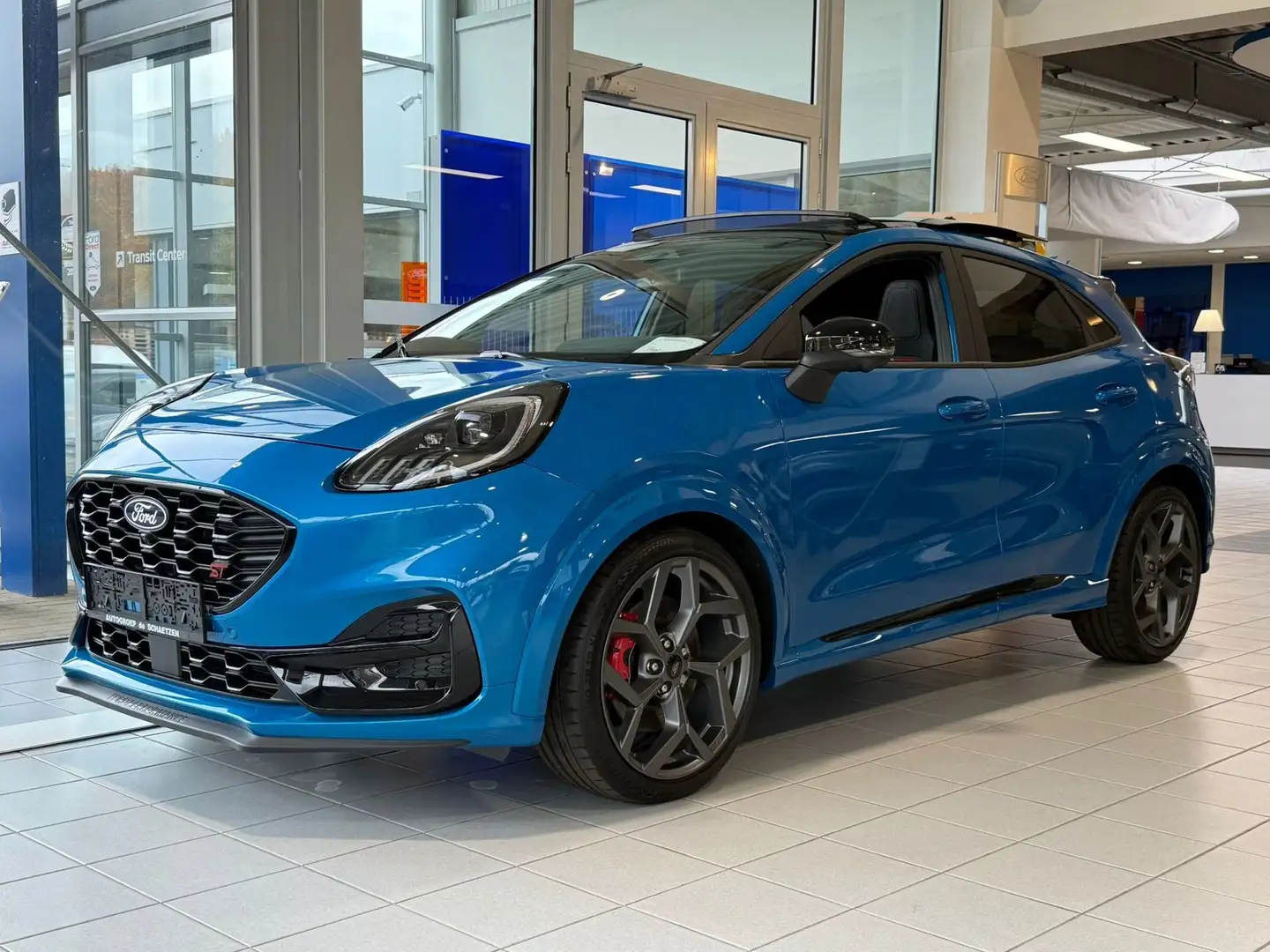 Ford Puma EcoBoost mHEV ST AUT Bleu - 1