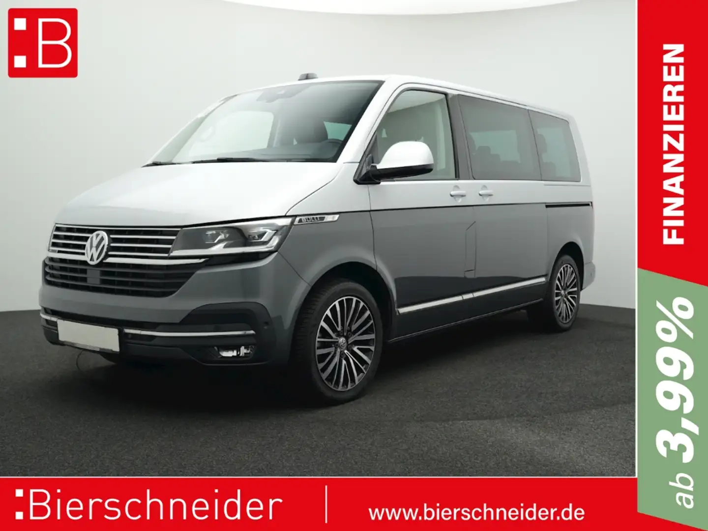 Volkswagen T6.1 Multivan 2.0 TDI DSG 4Mo. Highline NAVI LED ASSISTENZPAKET Silber - 1