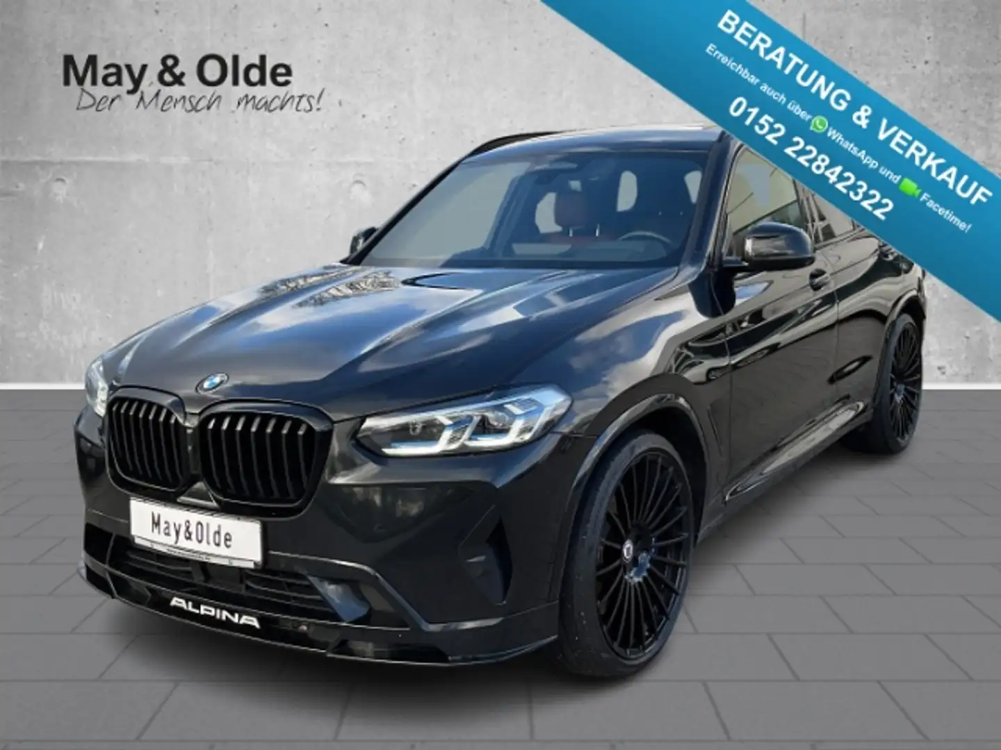 Alpina XD3 HUD Laser StandHZG AHK Navi Leder HarmanKardon Schwarz - 1