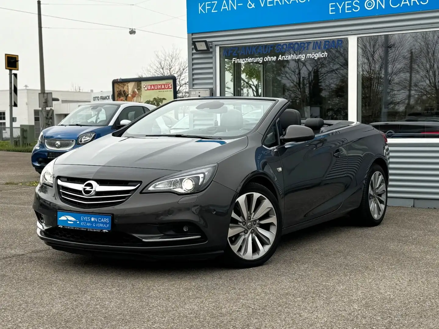 Opel Cascada Innovation *AUT*XEN*NAVI*SHZ*LHZ*R-KAM.* Szürke - 1
