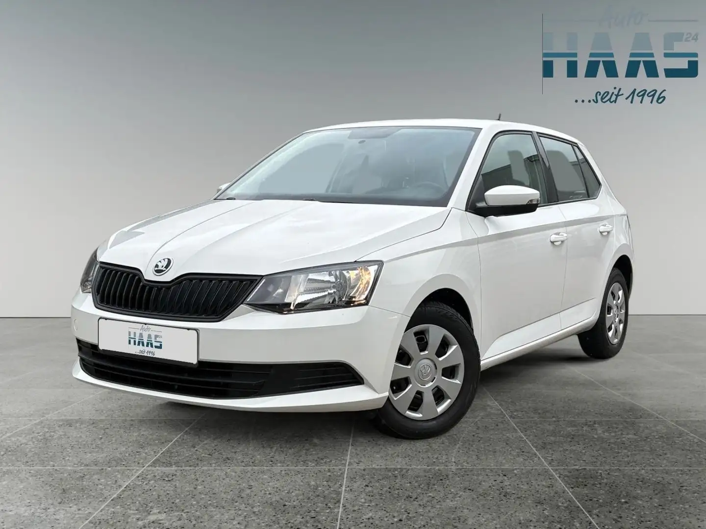 Skoda Fabia Active 1.0 Ltr. 5-Gang Sitzhzg*Klima*Radio Weiß - 1