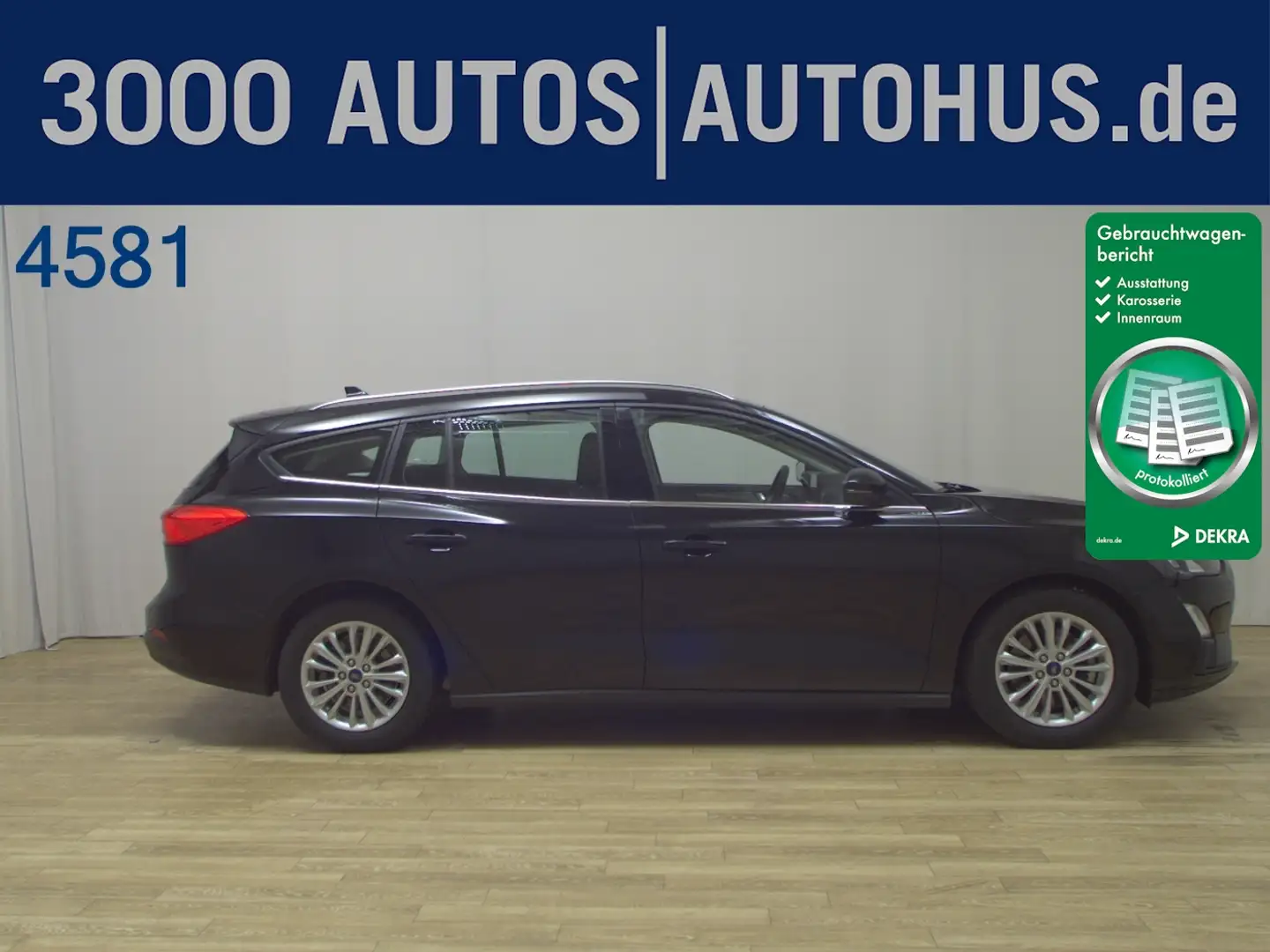 Ford Focus Turnier 1.0 EB Titanium Navi LED Shz PDC Nero - 1