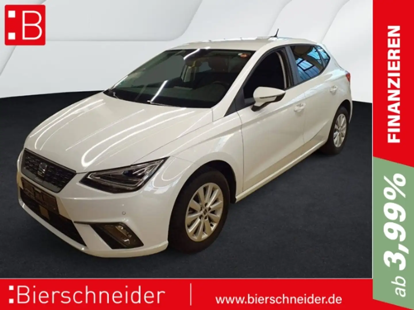 SEAT Ibiza 1.0 TSI Style NAVI REAR VIEW SHZ Weiß - 1