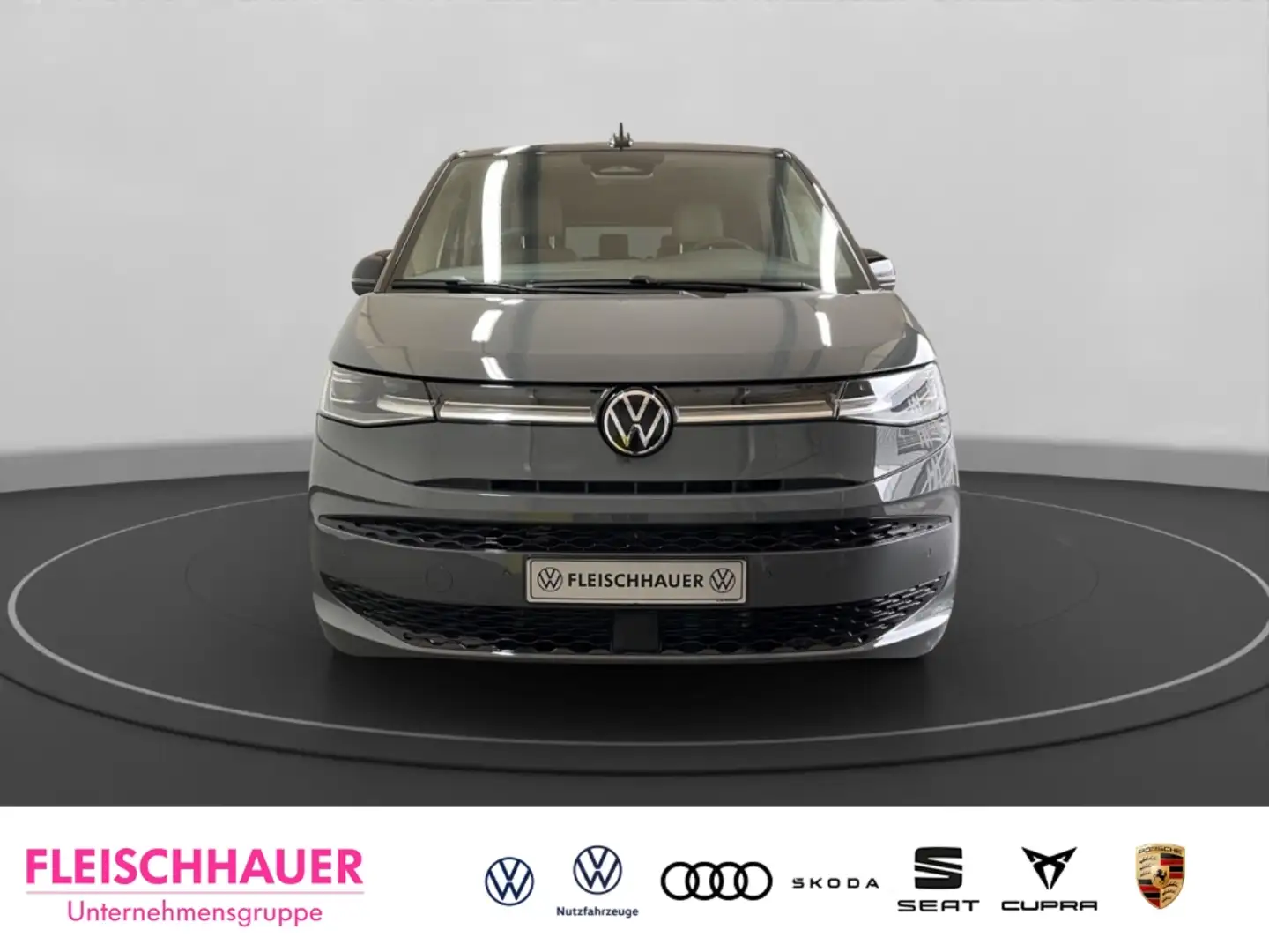 Volkswagen T7 Multivan Edition lang AHK Navi Memory Sitze ACC Grau - 2