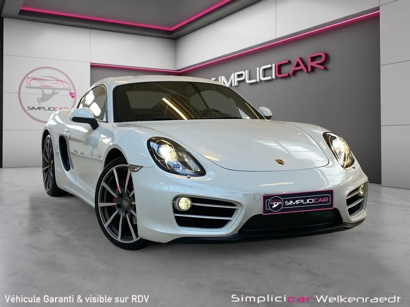 Porsche Cayman Cayman 2.7i PDK - SG.CHAUFF - NAVI - 20" Wit - 1