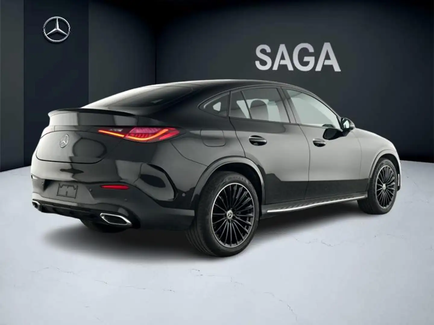 Mercedes-Benz GLC 200 GLC Coupé 4MATIC AMG Pack Night Pano Burmester Noir - 2