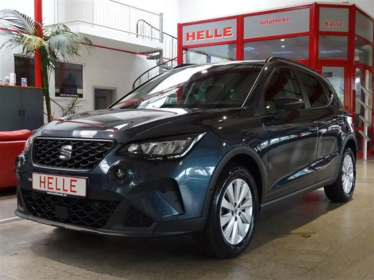 SEAT Arona 1.0 TSI Style*LED+KAMERA+DAB+APC Grijs - 1