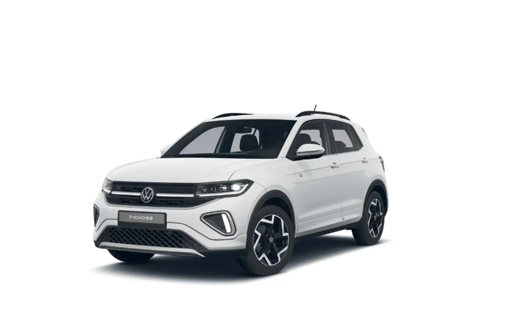 Volkswagen T-Cross R-Line 1.0 l TSI OPF (116 PS) 7-Gang DSG Weiß - 1