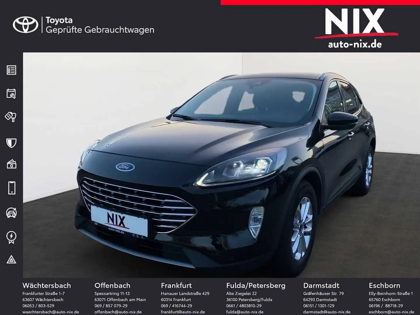 Ford Kuga 1.5 EcoBoost Titanium SHZ KLIMA Schwarz - 1