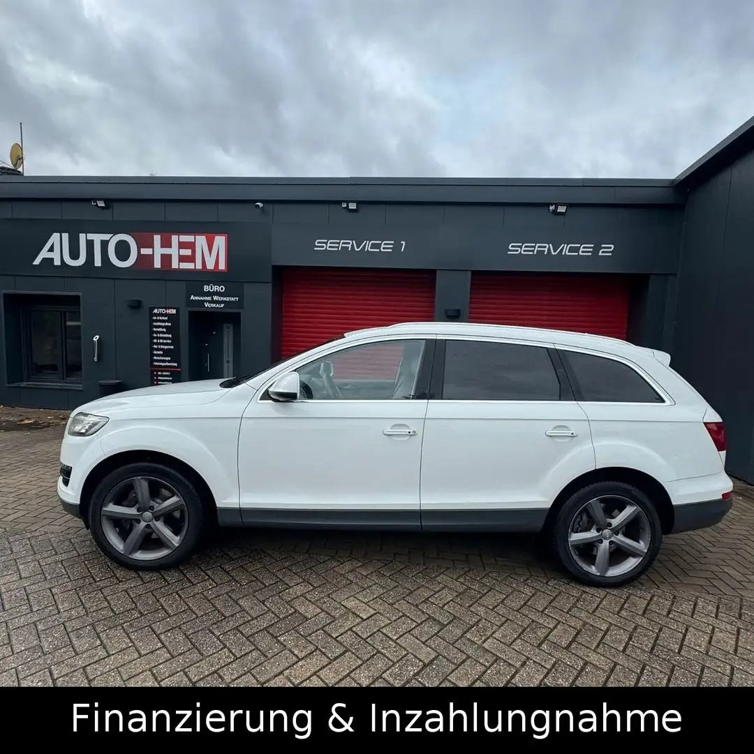 Audi Q7 4.2 TDI Quattro V8 Kamera ACC Luftf. 7 Sitzer Blanc - 2