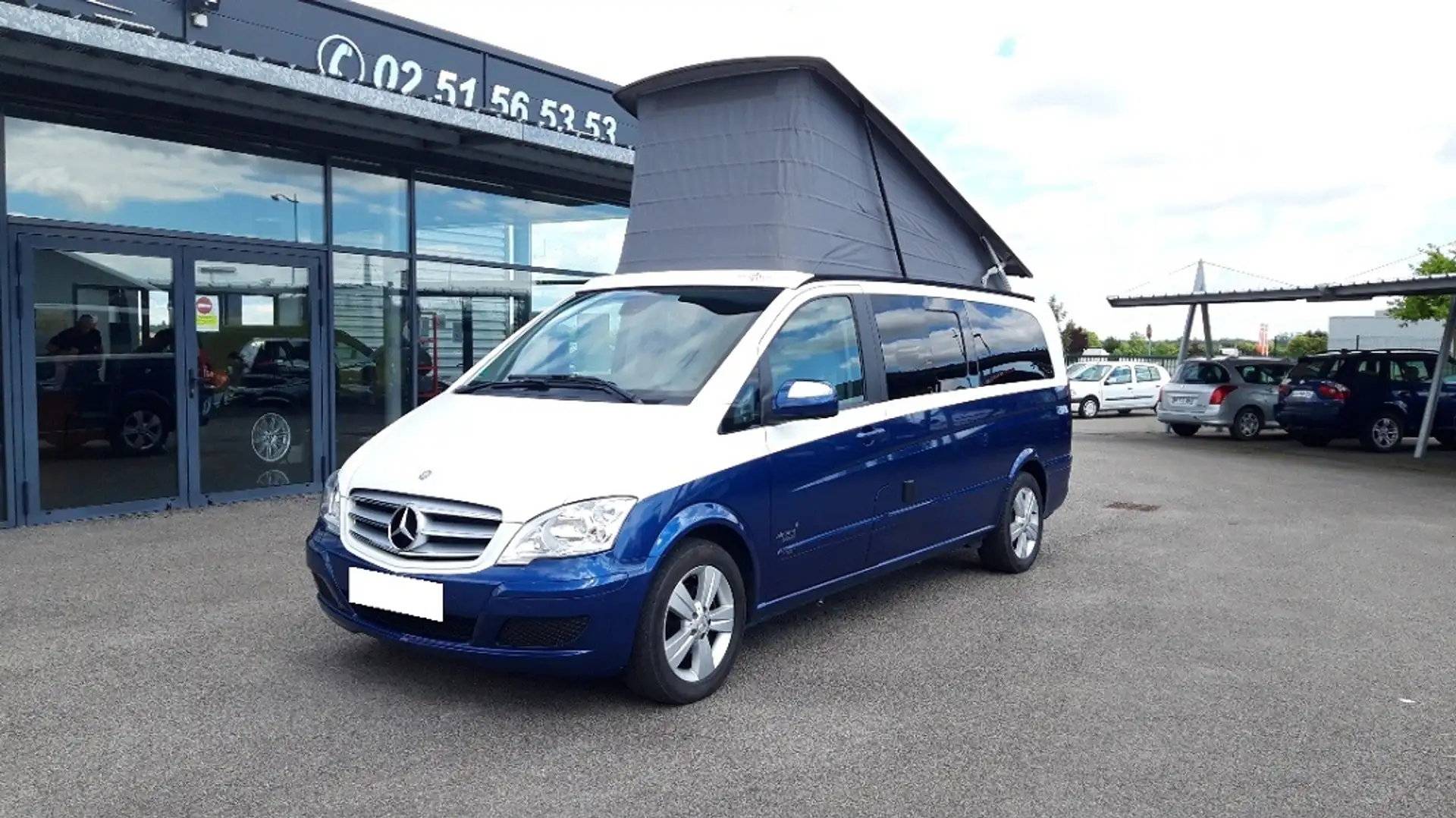 Mercedes-Benz Viano 2.2 CDI JULES VERNE 163 CH BVM6 EXTRA LONG Wit - 1