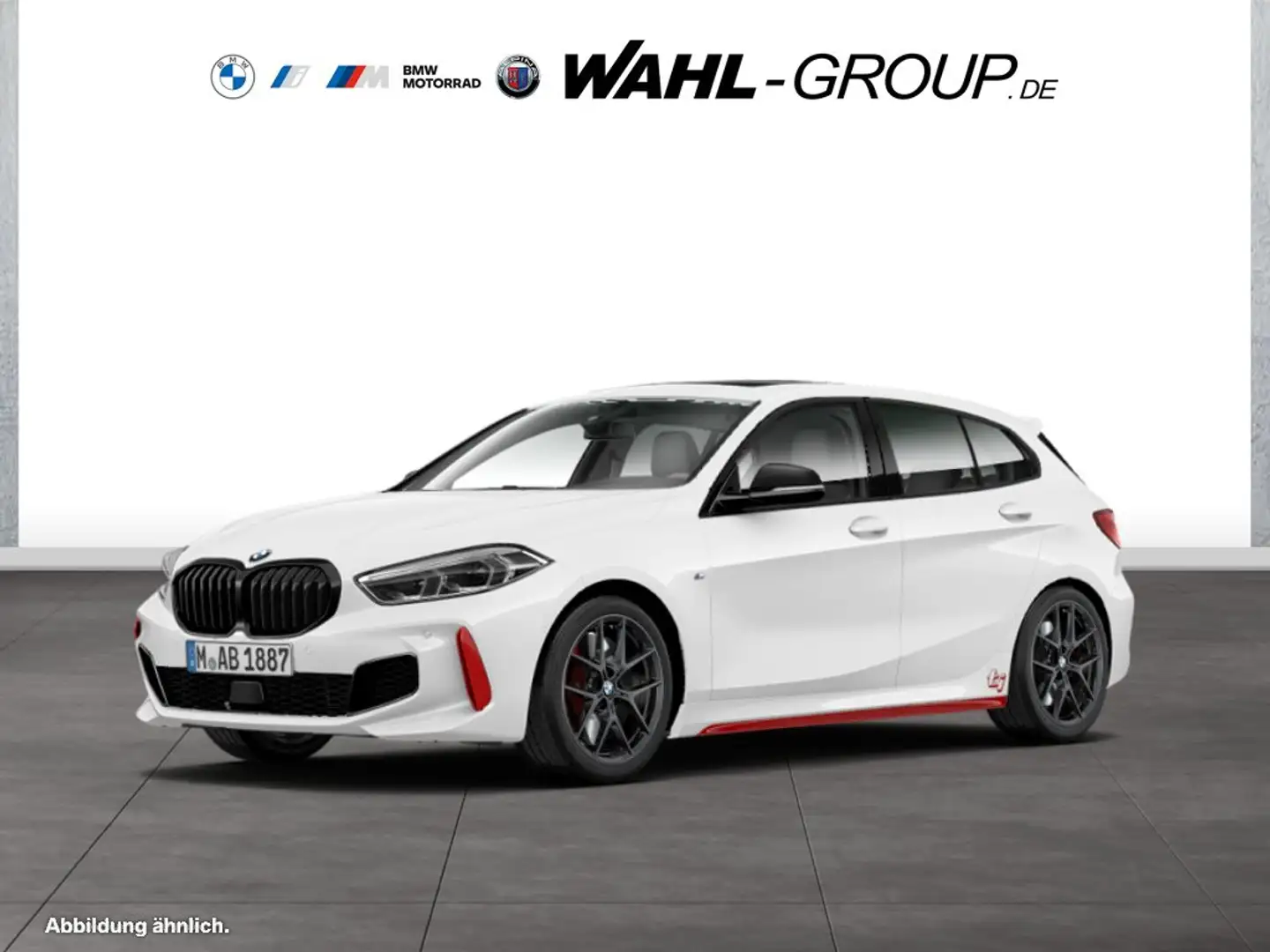 BMW 128 ti Hatch HiFi DAB LED WLAN Pano.Dach Shz Weiß - 1