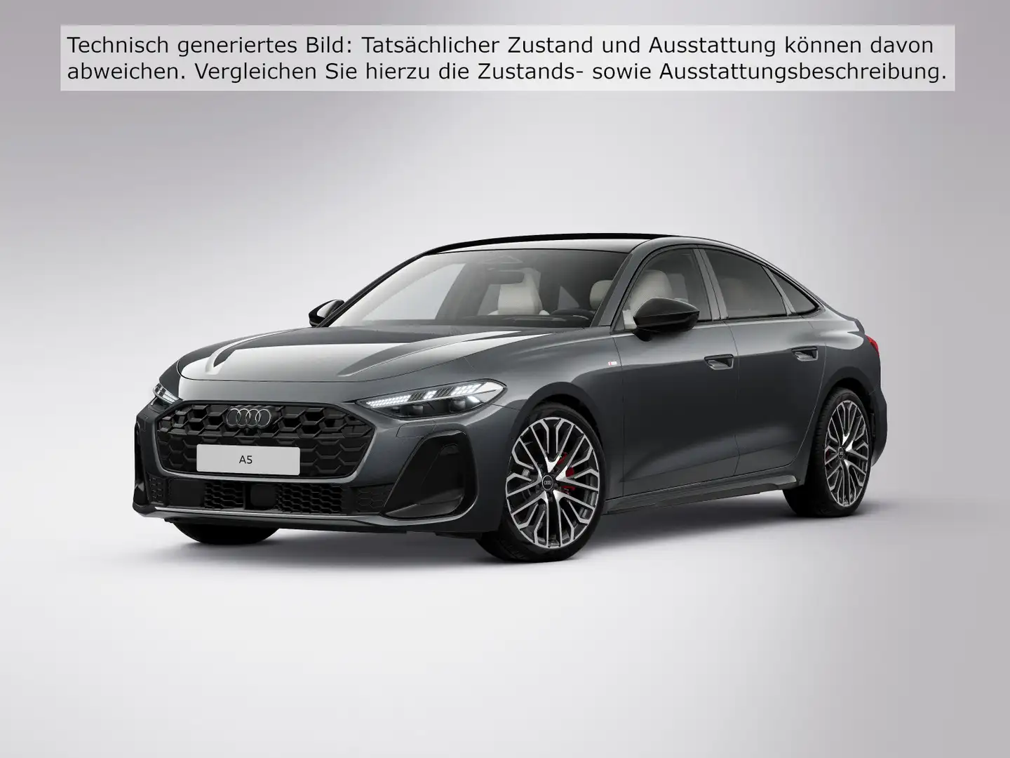 Audi A5 TDI Q 2x S LINE PANO LEDER LM20 B&O Grau - 2