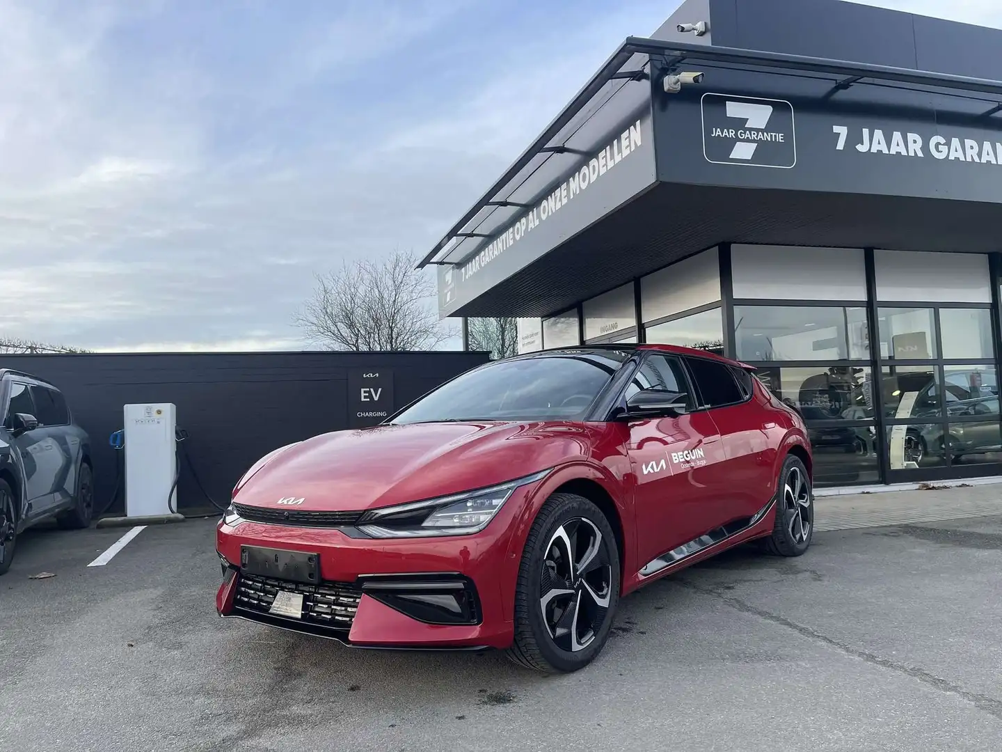 Kia EV6 77,4kWh AWD GT-Line ( Full Option ) Червоний - 1
