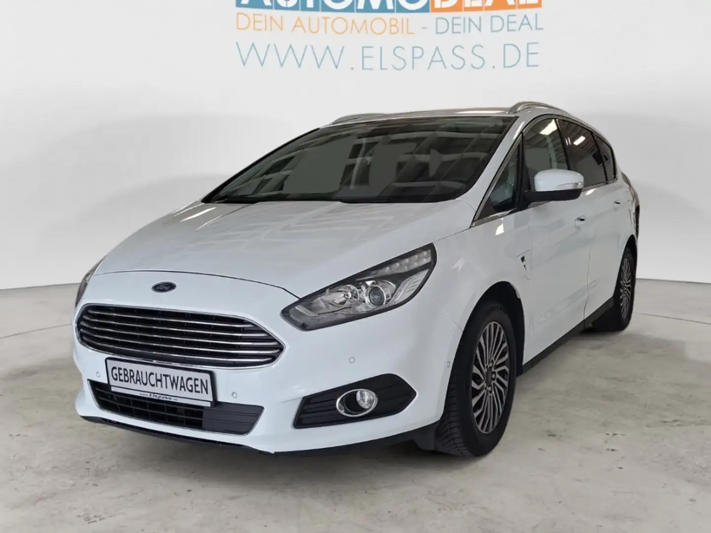 Ford S-Max Titanium 7-Sitzer ALLWETTER NAV KAMERA SITZ.HZG KE Bianco - 2