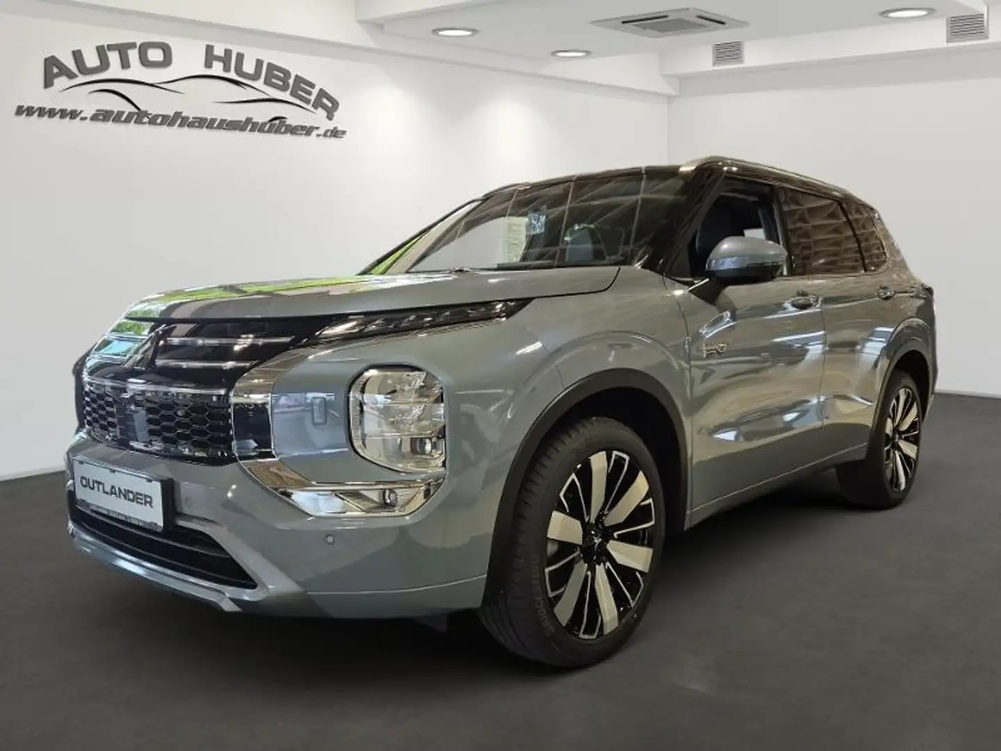 Mitsubishi Outlander 2.4L PHEV TOP GSD Leder LED 360° Ka. Grau - 1