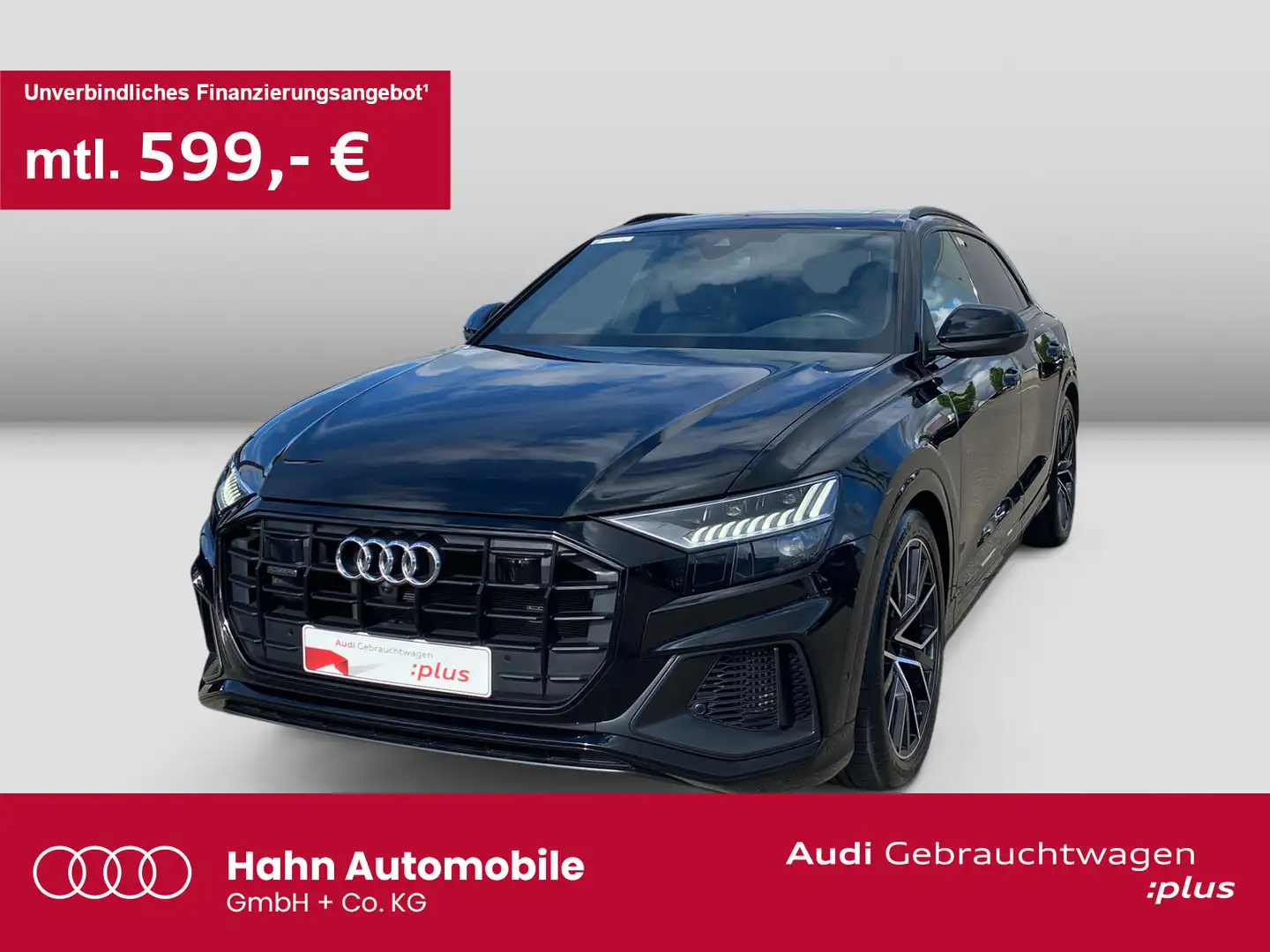 Audi Q8 55TFSI quattro S tronic Matrix B&O Pano CAM Schwarz - 1